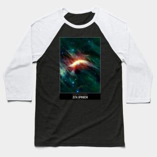 High Resolution Astronomy Zeta Ophiuchi Baseball T-Shirt